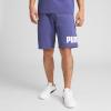 imagePUMA Mens Big Logo Fleece 10quot Shorts Available in Big ampamp TallBlue Crystal Ss25