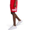 imagePUMA Mens Big Logo Fleece 10quot Shorts Available in Big ampamp TallFor All Time Red Ss25