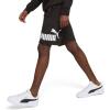 imagePUMA Mens Big Logo Fleece 10quot Shorts Available in Big ampamp TallPuma Black Ss25