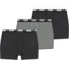 imagePUMA Mens Big ampamp Tall 3 Pack Athletic Fit Boxer BriefsPuma BlackCastlerock