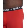imagePUMA Mens Big ampamp Tall 3 Pack Athletic Fit Boxer BriefsPuma BlackHigh Risk Red