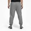 imagePUMA Mens Essentials Fleece Sweatpants Available in Big ampamp TallDark Gray Heather Closed Leg Ah21