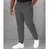 imagePUMA Mens Essentials Fleece Sweatpants Available in Big ampamp TallDark Gray Heather Closed Leg Ah21