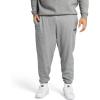 imagePUMA Mens Essentials Fleece Sweatpants Available in Big ampamp TallMedium Gray Heather Closed Leg Ss25