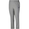 imagePUMA Mens Essentials Fleece Sweatpants Available in Big ampamp TallMedium Gray Heather Open Leg Ah21
