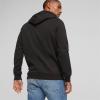 imagePUMA Mens Essentials Logo Fleece Hoodie Available in Big ampamp TallPuma Black