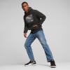 imagePUMA Mens Essentials Logo Fleece Hoodie Available in Big ampamp TallPuma Black