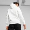 imagePUMA Mens Essentials Logo Fleece Hoodie Available in Big ampamp TallPuma White