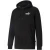imagePUMA Mens Essentials Logo Fleece Hoodie Available in Plus SizesBlack