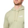 imagePUMA Mens Essentials Logo Fleece Hoodie Available in Plus SizesLux Army Ah25