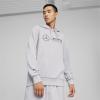 imagePUMA Mens Mapf1 Essentials Logo Hoodie Athletic Outerwear Casual  GreyTeam Silverss24