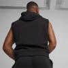 imagePUMA Mens Posterize Sleeveless Fleece Hoodie Available in Big ampamp TallPuma Black