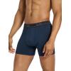 imagePUMA Mens Training Fit AntiOdor 5 Pack Boxer BriefsBlackPeacoatCastlerock