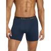 imagePUMA Mens Training Fit AntiOdor 5 Pack Boxer BriefsBlackPeacoatCastlerock