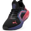 imagePUMA Softride Enzo Sneaker BlackRed Fire 6 US Unisex Big KidPuma Blackblue Crystalpeach Frost