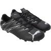 imagePUMA UnisexChild Attacanto Firm Artificial Ground SneakerBlackSilver