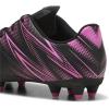 imagePUMA UnisexChild Attacanto Firm Artificial Ground SneakerPuma Black  Poison Pink