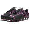 imagePUMA UnisexChild Attacanto Firm Artificial Ground SneakerPuma Black  Poison Pink