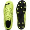 imagePUMA UnisexChild Attacanto Firm Artificial Ground SneakerPuma Electric Lime  Puma Black