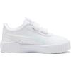 imagePUMA UnisexChild Carina Hook and Loop SneakerPuma Whitepuma Silvermauve Mist