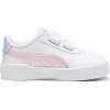 imagePUMA UnisexChild Carina Hook and Loop SneakerPuma Whiterose Mauvecool Weather