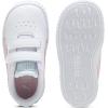 imagePUMA UnisexChild Carina Hook and Loop SneakerPuma Whiterose Mauvecool Weather