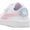 imagePUMA UnisexChild Carina Hook and Loop SneakerPuma Whiterose Mauvecool Weather
