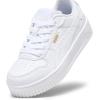 imagePUMA UnisexChild Carina StreetWhitepuma Whitepuma Gold