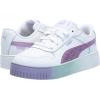 imagePUMA UnisexChild Carina StreetWhitevivid Violetturquoise Surf