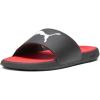 imagePUMA UnisexChild Cool Cat Sandals Slides SportPuma Blackpuma Whitefor All Time Red
