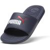 imagePUMA UnisexChild Cool Cat Sandals Slides SportPuma Navypuma Whitefor All Time Red