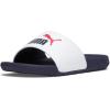 imagePUMA UnisexChild Cool Cat Sandals Slides SportPuma Whitepuma Navyfor All Time Red