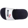 imagePUMA UnisexChild Cool Cat Sandals Slides SportPuma Whitepuma Navyfor All Time Red