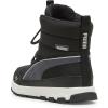 imagePUMA UnisexChild Evolve Boot Alternative Closure Snow ShoeCool Mid Graypuma Blackrickie Orange