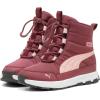 imagePUMA UnisexChild Evolve Boot Alternative Closure Snow ShoeDark Jasperfuture Pinkastro Red