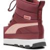 imagePUMA UnisexChild Evolve Boot Alternative Closure Snow ShoeDark Jasperfuture Pinkastro Red