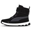imagePUMA UnisexChild Evolve Boot Alternative Closure Snow ShoePuma Blackstrong Graypuma White