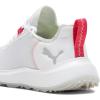 imagePUMA UnisexChild Fusion Crush Sport Jr Golf ShoesPuma Whitegarnet Rose