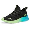 imagePUMA UnisexChild One4all Slip onBlacklimeaqua
