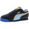 imagePUMA UnisexChild Roma SneakerPuma BlackAquamarineVictra Blue