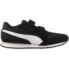 imagePUMA UnisexChild St Runner Hook and LoopPuma Blackpuma Whitegray Violet