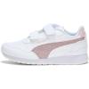 imagePUMA UnisexChild St Runner Hook and LoopPuma Whitecopper Roserose Mauve