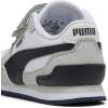 imagePUMA UnisexChild St Runner Hook and LoopPuma Whitenew Navycool Light Gray