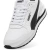 imagePUMA UnisexChild St Runner Hook and LoopPuma Whitepuma Blackcast Iron