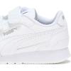 imagePUMA UnisexChild St Runner Hook and LoopPuma Whitepuma Whitegray Echo