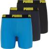 imagePUMA mens 3 Pack Performance Boxer BriefsBright Blue