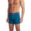 imagePUMA mens 3 Pack Performance Boxer BriefsRedGreyTeal