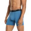 imagePUMA mens 5 Pack Performance Boxer BriefsBlackBlueGrey
