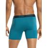 imagePUMA mens 5 Pack Performance Boxer BriefsBlueGreenBlack