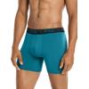 imagePUMA mens 5 Pack Performance Boxer BriefsBlueGreenBlack
